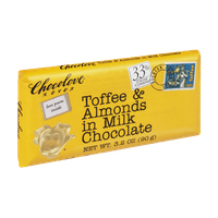 Chocolove Toffee & Almonds in Milk Chocolate