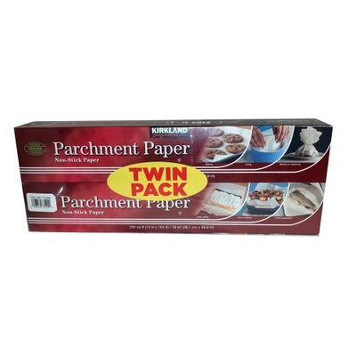 Kirkland Signature Non Stick Parchment Paper 205 sq ft (Twin Pack)