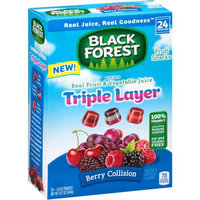 Black Forest Triple Layer Fruit Collision Fruit Snacks, 0.8 oz, 24 ct