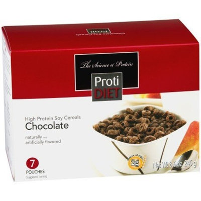 Protidiet High Protein Chocolate Soy Cereal (7 Pouches)