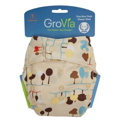 GroVia Snap Diaper Shell System, Nature (Discontinued by Manufacturer)