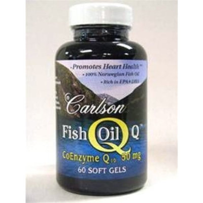 Carlson Labs Fish Oil-Q, 50mg, 120-Softgels