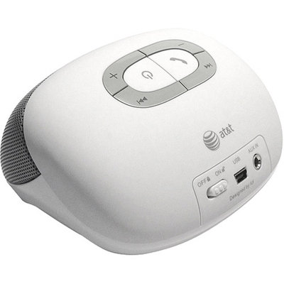 AT & T LoudSpeak'r Bluetooth Wireless Speakerphone, White