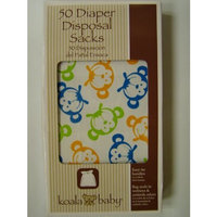 Unknown Koala Baby Monkey 50 Diaper Disposable Sacks