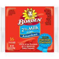 Borden 2% Milk Singles American Cheese Slices