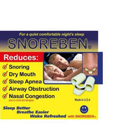 BMS Health Products SNOREBEN (TM) - Stop Snoring and Apnea and Start a Good Night Sleep