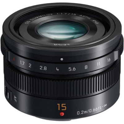 Panasonic Lumix G 15mm f/1.7 Leica DG Summilux Lens for G Series Cameras