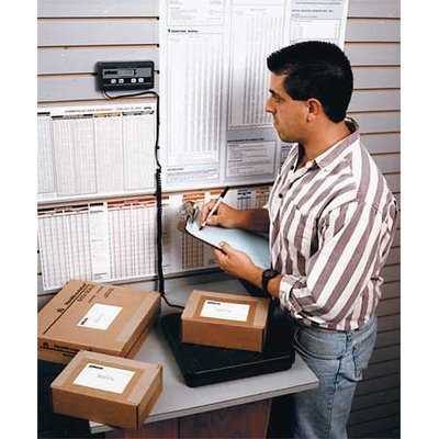 RUBBERMAID FG-4010G88 Shipping and Receiving Scale,68kg/150 lb