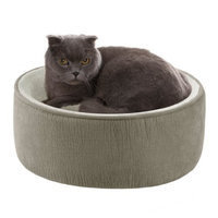 JLA Pets Soft Touch Green Elephant Skin Kitty Kup, 16-Inch