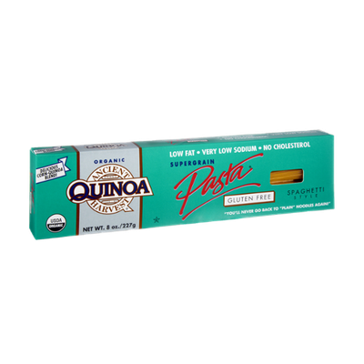 Quinoa Ancient Harvest Organic Gluten Free Spaghetti Sytle Supergrain Pasta