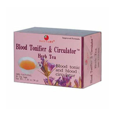 Health King Medicinal Teas Blood Tonifier and Circulator Herb Tea 20 Tea Bags