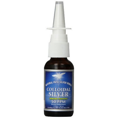 Natural Path Silver Wings - Colloidal Silver 50 Ppm - 1 oz.