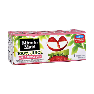 Minute Maid® 100% Apple Strawberry Juice