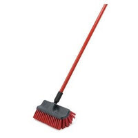 LIBMAN 532 Dual-Surface Floor Scrub Set,10 In, Red
