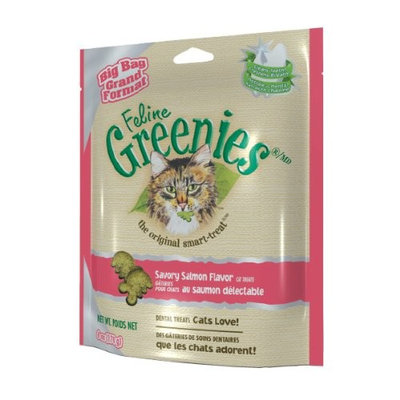S & M Nutec Feline Greenies 5.5-Ounce Package, Salmon