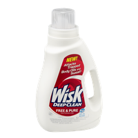 Wisk Deep Clean Free & Pure Detergent - 32 Loads