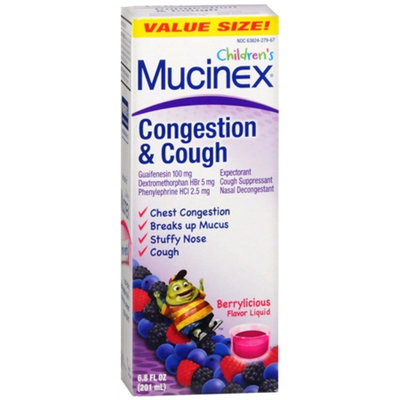 Mucinex Children's Congestion & Cough Liquid