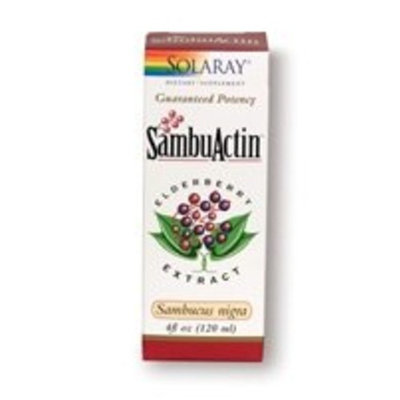 Solaray Sambuactin Elderberry Liquid Extract, 4 Fluid Ounce