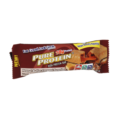 Pure Protein Peanut Butter Caramel Suprise Nutrition Bar
