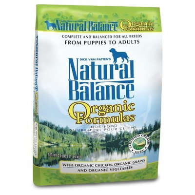Natural Balance Organic Formula Dry Dog Food, 25-Pound Bag