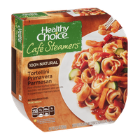 Healthy Choice Cafe Steamers 100% Natural Tortellini Primavera Parmesan
