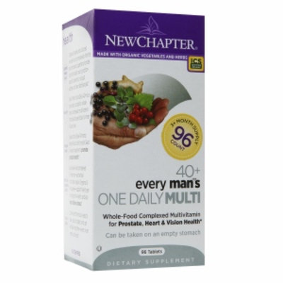New Chapter 40+ Every Man's One Daily Multi, Tablets, 96 ea