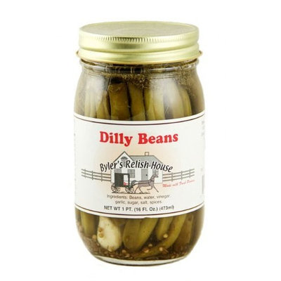 Byler's Relish House Homemade Amish Country Dilly Beans 16 oz.