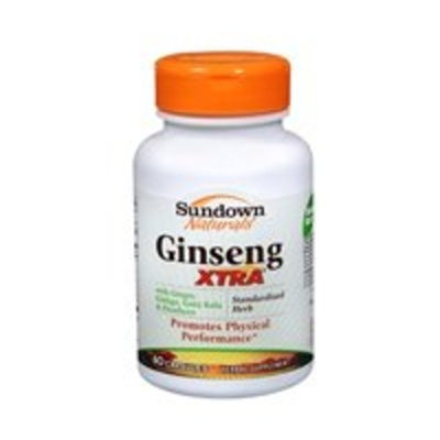 Sundown Naturals Sundown Naturals Ginseng Xtra, 60 caps (Pack of 3)