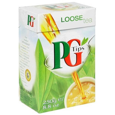 PG Tips Black Tea, Loose Tea, 8.8-Ounce Boxes (Pack of 6)