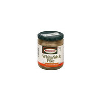 Manischewitz Whitefish and Pike in Liquid Broth 14.5 oz. (Pack of 6)
