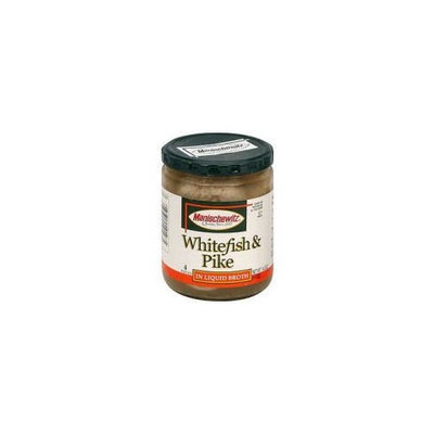 Manischewitz Whitefish and Pike in Liquid Broth 14.5 oz. (Pack of 6)