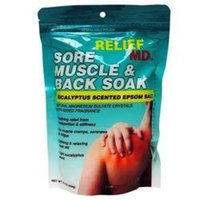 Relief MD Sore Muscle & Back Soak Eucalyptus Scented Epsom Salt - 16 Oz.