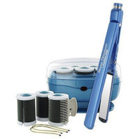 BaBylissPRO Nano Titanium 1Ó Ultra-Sleek Straightener + 5 Roller Hairsetter Combo Pack