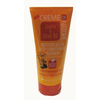 Creme of Nature Jojoba & Olive Oil Moisture-Active Deep Conditioning Treatment: 6.76 OZ