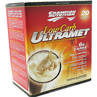 Champion Nutrition Low-Carb Ultramet Vanilla Cream Drink Mix Powder