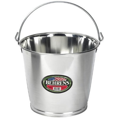 Behrens Galvanized Dairy Storage Pail, 12-Quart