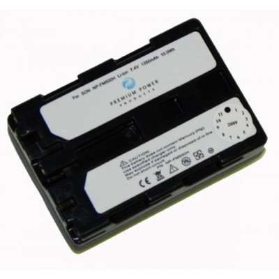 Premium Power Products Premium Power NP-FM500H Compatible Battery 1350 Mah Np-Fm500H for use with Sony Digital Cameras
