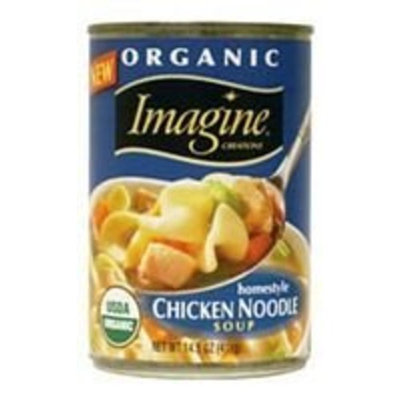 Imagine Foods Imagine Organic Homestyle Chicken Noodle Soup, 14.5 Ounce Can (Pack of 12) ( Value Bulk Multi-pack)