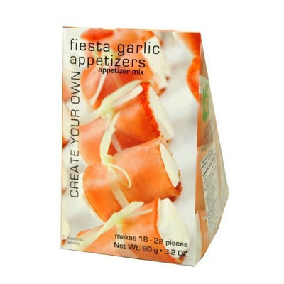 Foxy Gourmet Appetizers Fiesta Garlic Mix, 3.2 Ounce Boxes (Pack of 3)