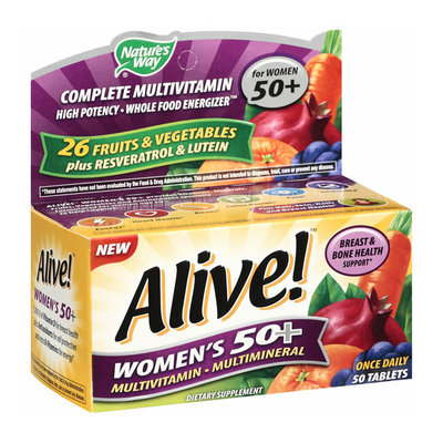 Placeholder Alive! Once Daily Women's 50+ Multivitamin/Multimineral
