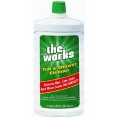 HomeCare Labs/ Works 03340WK The Works Tub & Shower Cleaner Refill