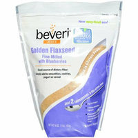 Beveri Nutritionals Beveri Organic Golden Flaxseed Fine Milled with Blueberries 16 oz