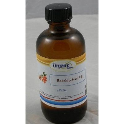 SAAQIN ® Certified Organic Rosehip Seed Oil - 100% Pure 120 ml (4Oz)