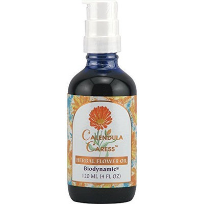 Flower Essence Calendula Caress Flower Oil -- 4 fl oz
