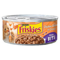 Friskies® Chicken Dinner in Gravy Meaty Bits Wet Cat Food