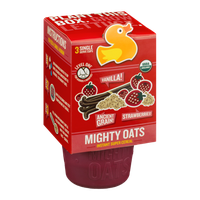Mighty Oats Instant Super Cereal Vanilla & Strawberries - 3 CT