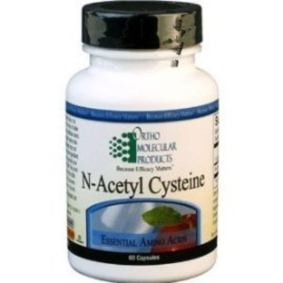 Ortho Molecular Product N-Acetyl Cysteine -- 60 Capsules