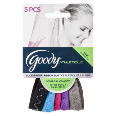 Goody Athlétique SlideProof SiliconeWave Ribbon Elastics - 5 Count
