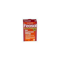 Feosol Iron 45 Mg Supplement Therapy with Carbonyl Iron - 60 Caplets