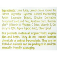 Eminence Organic Skin Care Eminence Refresh Tonique, Lime, 4.2 Ounce